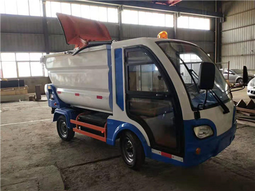 山西客戶訂購兩臺電動后裝壓縮垃圾車發(fā)車，祝周總一路順風(fēng)