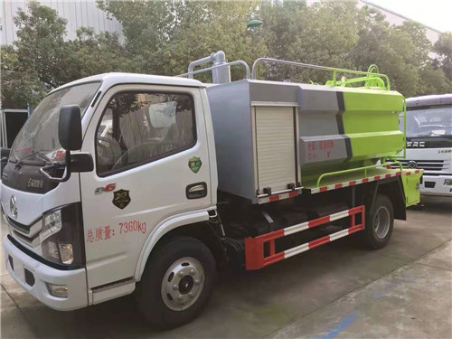 國六東風小多利卡清洗吸污車兩用車清水箱2方，污水4方