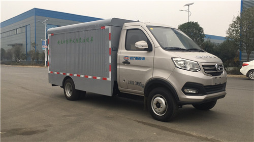 程力威牌8-15桶純電動(dòng)密閉式桶裝垃圾車(chē)介紹