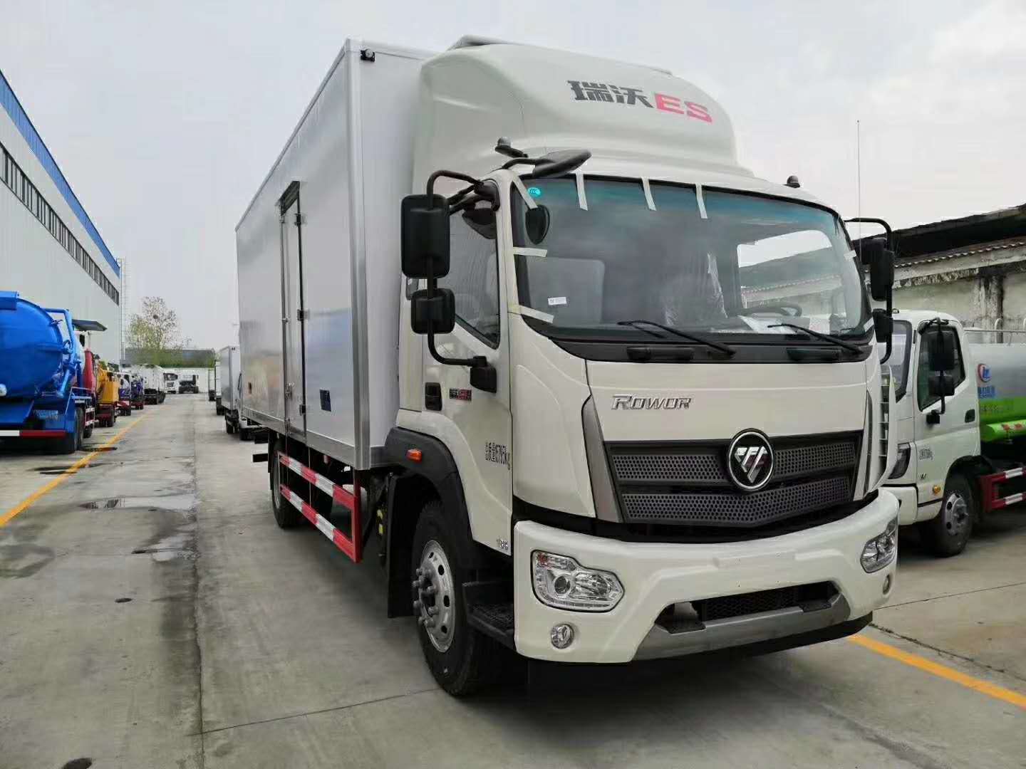 福田瑞沃6.8米冷藏車(chē)同級(jí)別性?xún)r(jià)比最高，整車(chē)不超重