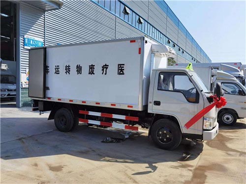 江鈴順達(dá)醫(yī)療廢物運輸車紫外線燈消毒裝置，噴霧消毒裝置