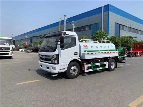 純電動新能源灑水車，霧炮車，多功能抑塵車圖片展示