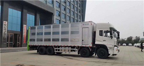 東風(fēng)天龍前四后八全鋁合金畜禽運(yùn)輸車(chē)推薦
