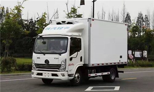陜汽輕卡徳龍K3000國六130馬力冷藏車，藍牌不超重，現(xiàn)車多多，歡迎訂購