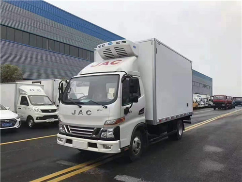 國六江淮駿鈴V5冷藏車，150馬力大馬力發(fā)動(dòng)機(jī)圖片參數(shù)介紹