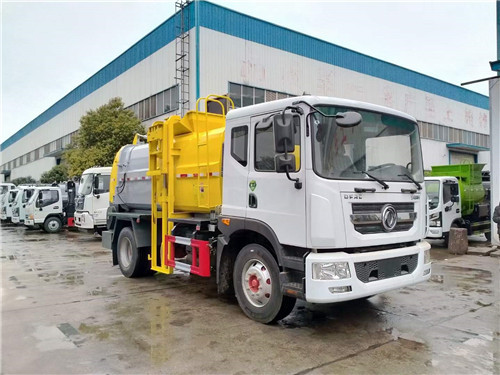 國六東風(fēng)D9餐廚垃圾車，10方國六餐廚垃圾車