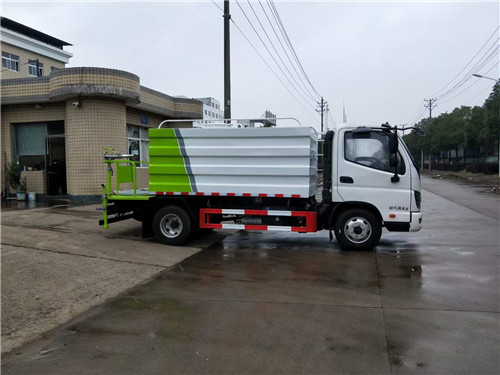 福田領(lǐng)航國六藍(lán)牌抑塵車5-7立方C證可開，成本投入低，回本快