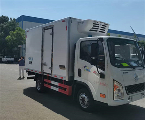 國六大運藍牌冷藏車，做肉勾不超重