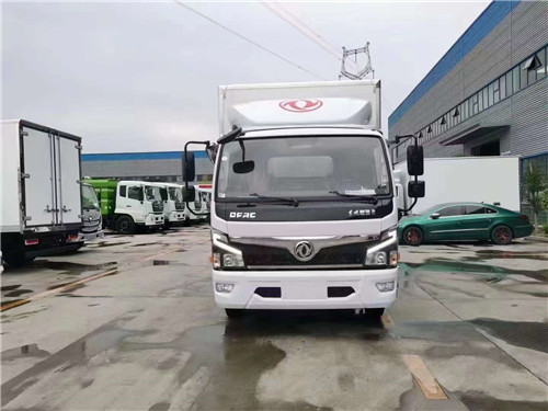 國六東風福瑞卡4.1米藍牌冷藏車，一款最便宜的冷藏車