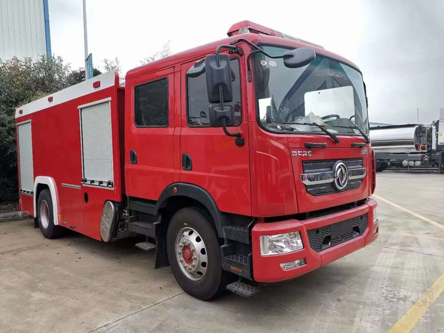 程力威牌（國六）東風(fēng)D9六噸水罐、泡沫消防車