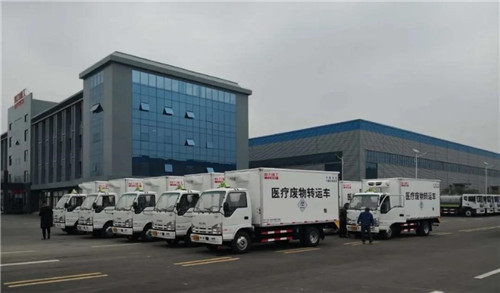 程力醫(yī)療廢物轉(zhuǎn)運車熱銷后疫情專業(yè)市場。