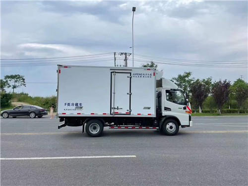 國六江淮駿鈴V5冷藏車，4.1米國六冷藏車